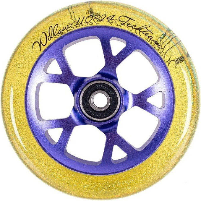 Колесо TECH TEAM для самоката X-Treme 110*24мм, Willow, yellow NN010296